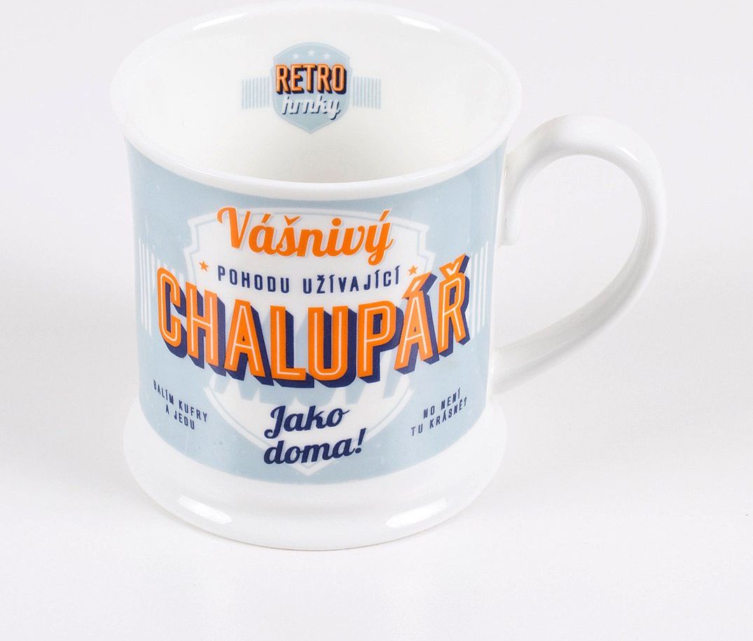 LOLA BABY ALBI Retro hrnek quot;Chalupář quot; - obrázek 1