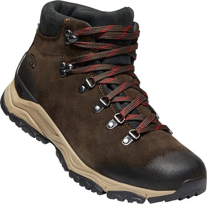 KEEN Pánské kotníkové boty Feldberg Apx Wp M Ebony/Brown (velikost 42) - obrázek 1