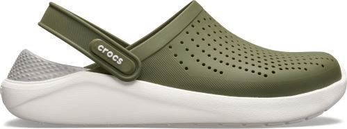 Crocs Pánské boty Crocs LiteRide Clog Army zelená/bílá 42-43 - obrázek 1