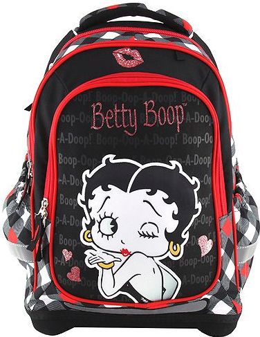 Betty Boop Školní batoh Target, , barva černá - obrázek 1
