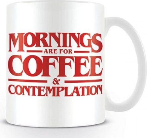 Stranger Things Hrnek Stranger Things - Coffee and Contemplation - obrázek 1