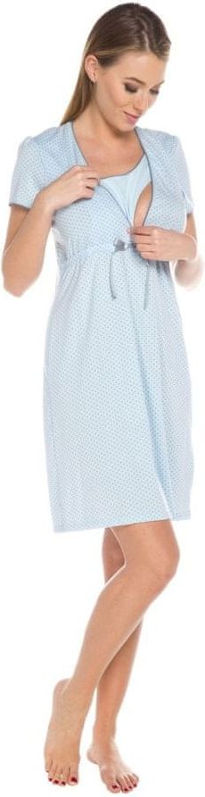 ITALIAN FASHION Dámská kojící košile Felicita blue, světle modrá, M - obrázek 1