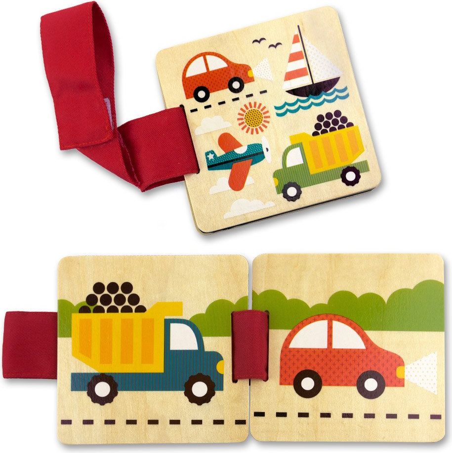 Petitcollage kniha dopravní prostředky - obrázek 1