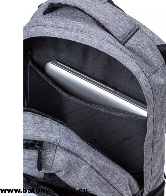 Studentský batoh Meatfly Exile 4 A Heather Grey, Black - Doprava Zdarma - obrázek 3