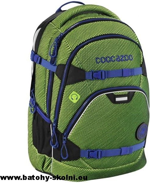 Školní batoh ScaleRale Freaka Sneaka Chameleon Green Coocazoo - obrázek 1