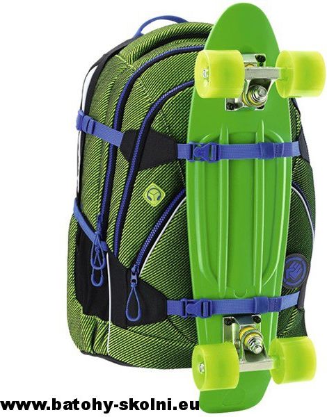 Školní batoh ScaleRale Freaka Sneaka Chameleon Green Coocazoo - obrázek 5