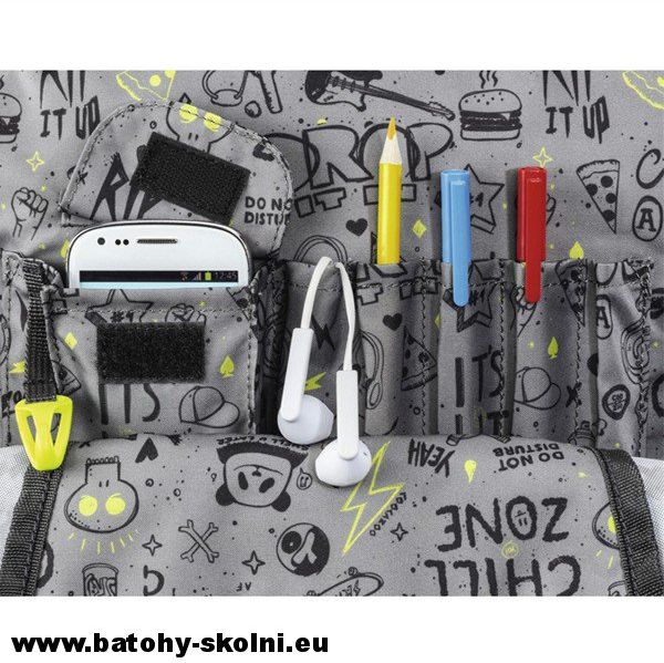 Školní batoh ScaleRale Freaka Sneaka Chameleon Green Coocazoo - obrázek 6
