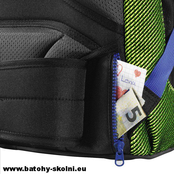 Školní batoh ScaleRale Freaka Sneaka Chameleon Green Coocazoo - obrázek 10
