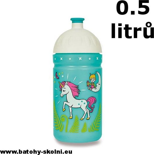 Zdravá lahev Jednorožec a víly 0.5 l - obrázek 2