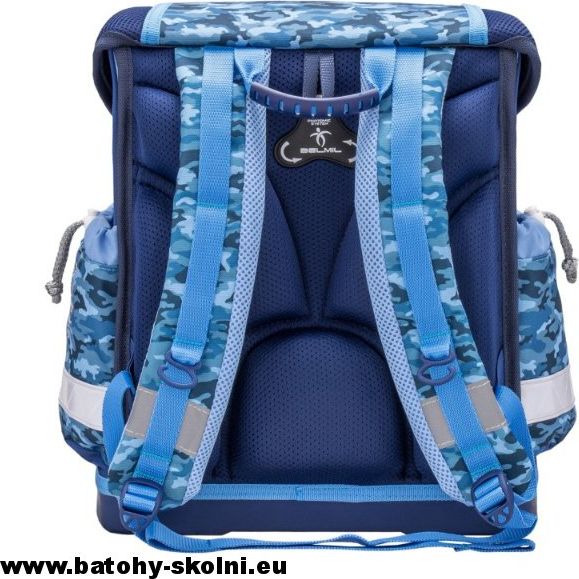 Školní aktovka Belmil 403-13 Stíhačka Military 3 dílný set - Doprava Zdarma - obrázek 5