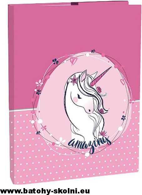Školní box na sešity Stil A5 Jednorožec Unicorn - obrázek 2
