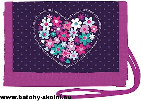 Dětská peněženka na krk Stil Srdce Magic Heart - obrázek 1