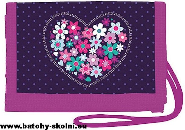Dětská peněženka na krk Stil Srdce Magic Heart - obrázek 2