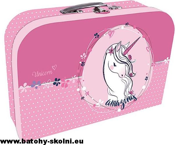 Dětský školní kufřík Stil 35cm Jednorožec Unicorn - obrázek 3