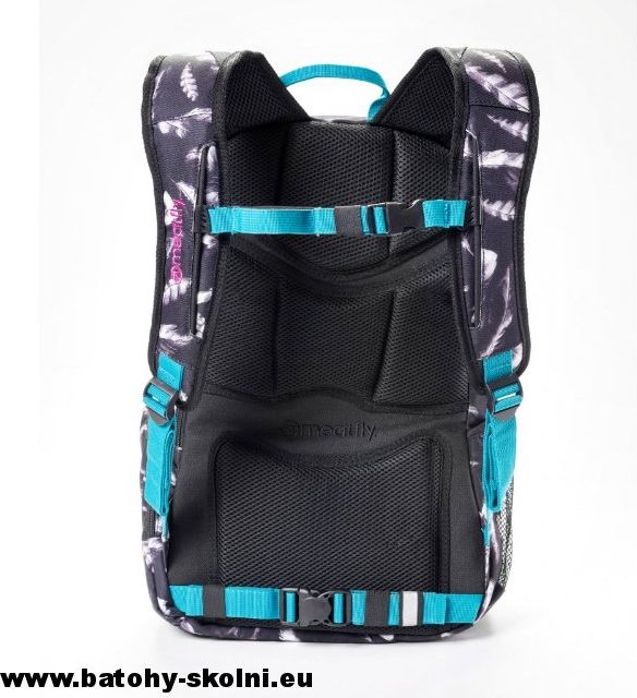 Studentský batoh Meatfly Basejumper 3 M Feather Grayscale - Doprava Zdarma - obrázek 4