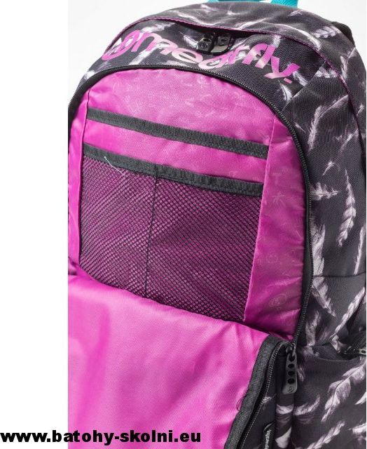 Studentský batoh Meatfly Basejumper 3 M Feather Grayscale - Doprava Zdarma - obrázek 5
