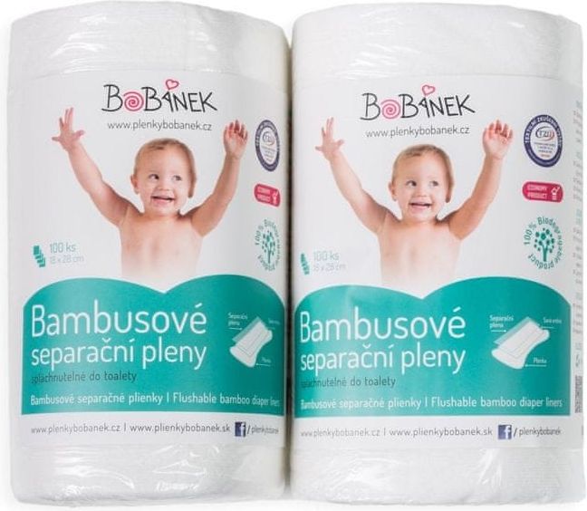 Bobánek Set separačních plen - 2 role - obrázek 1