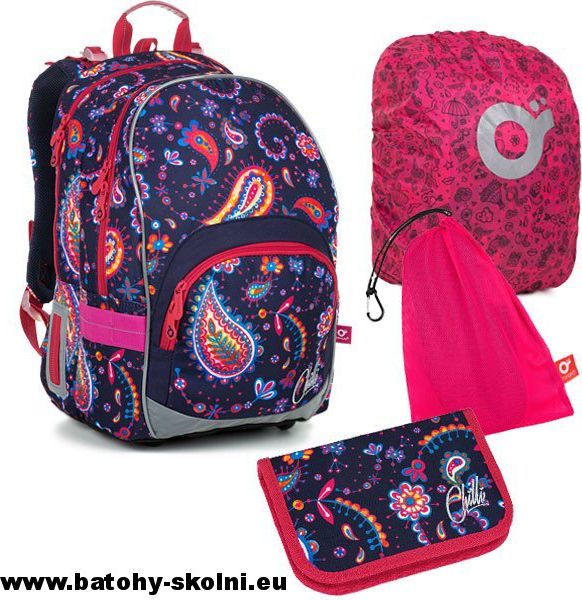 Školní batoh Flóra Topgal 4 dílný set KIMI 19010 Large - obrázek 15