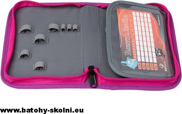 Školní batoh Koníček 3 dílný set Bagmaster GALAXY 9 B - Doprava Zdarma - obrázek 4