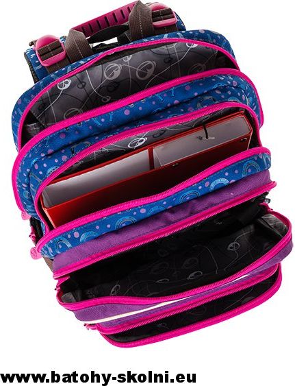 Školní batoh Koníček 3 dílný set Bagmaster GALAXY 9 B - Doprava Zdarma - obrázek 13
