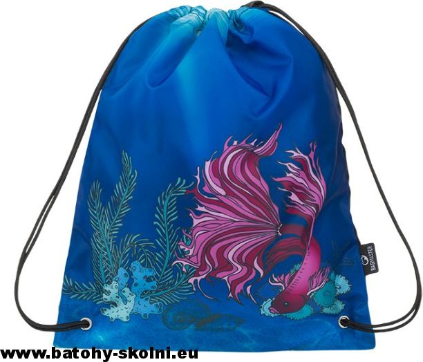 Školní batoh Mořský svět 3 dílný set Bagmaster GALAXY 9 C - Doprava Zdarma - obrázek 3