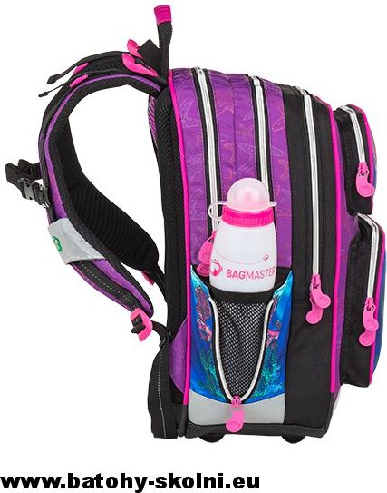Školní batoh Mořský svět 3 dílný set Bagmaster GALAXY 9 C - Doprava Zdarma - obrázek 11