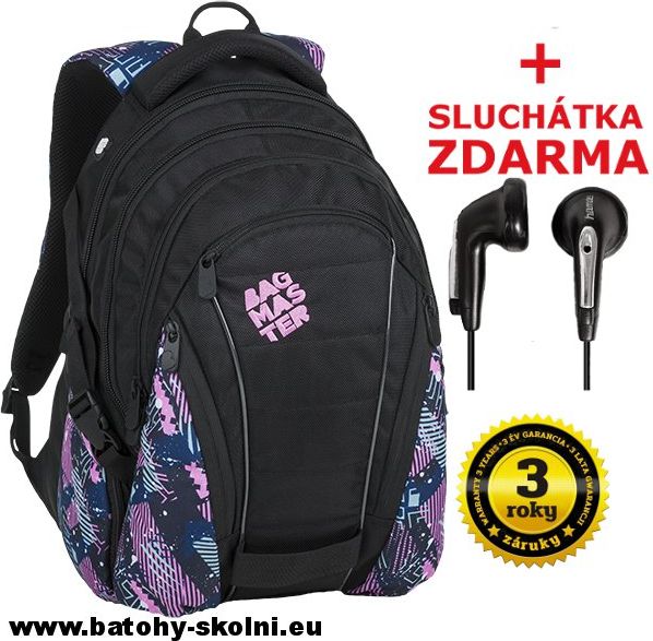 Studentský batoh BAG 9 A Bagmaster  - Doprava Zdarma - obrázek 1