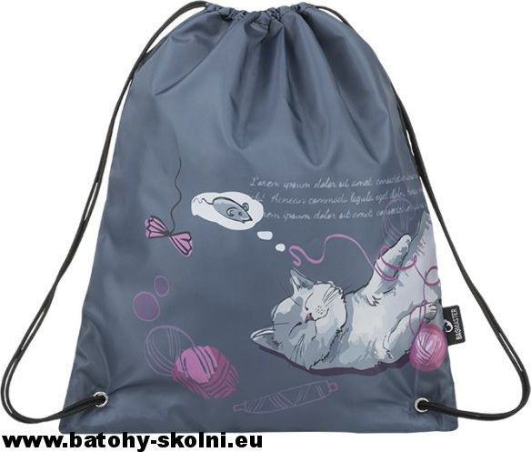 Pytlík na přezůvky Kočička Bagmaster Shoes Galaxy 9 A - obrázek 2