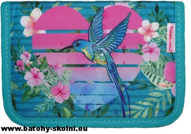 Školní aktovka Belmil 403-13 Kolibřík Hello Summer 3 dílný set - Doprava Zdarma - obrázek 6