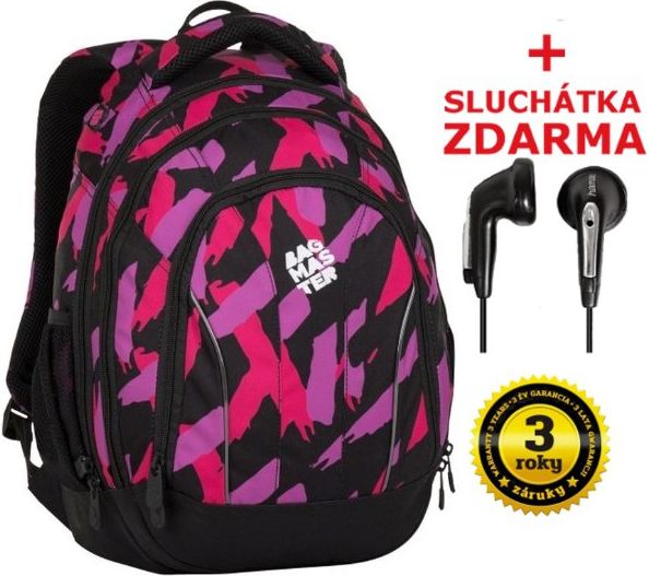 Studentský batoh Bagmaster Supernova 8 B - Doprava Zdarma - obrázek 2