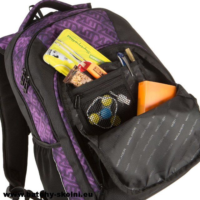Studentský batoh Walker Haze Violet - Doprava Zdarma - obrázek 5