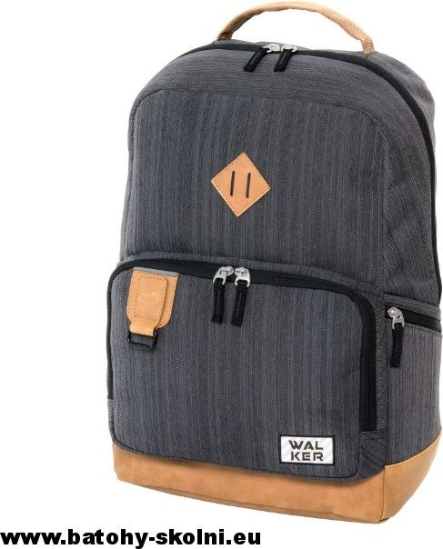 Studentský batoh Walker Pure Concept Grey- Doprava Zdarma - obrázek 3