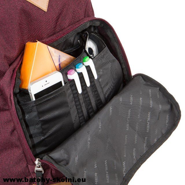 Studentský batoh Walker Pure Concept Grey- Doprava Zdarma - obrázek 5