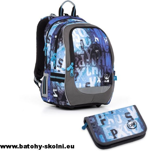 Školní batoh Topgal písmenka 2 dílný set Small CODA 17006 - Doprava Zdarma - obrázek 1