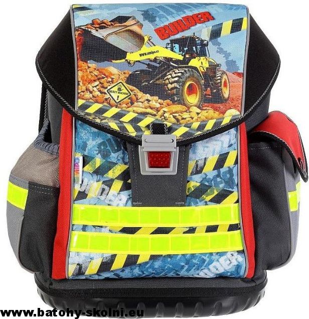 Školní batoh Emipo Ergo Two Builder bagr 5 dílný set - Doprava Zdarma - obrázek 2