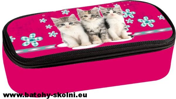 Studentský školní penál Stil Cats kočičky - obrázek 1
