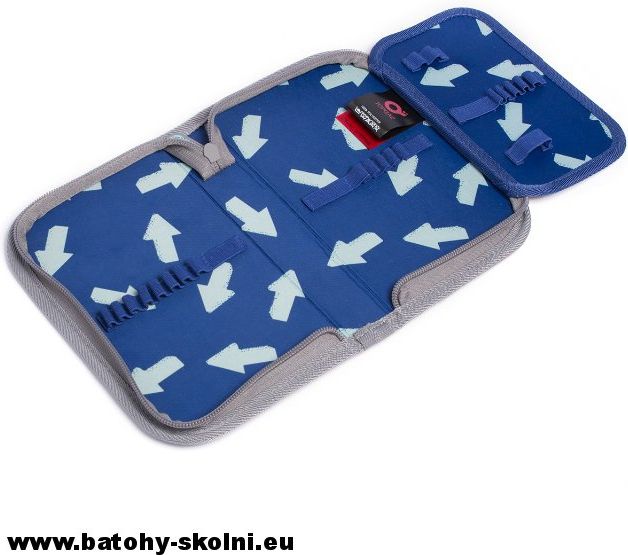 Školní penál Topgal CHI 889 A Black Vzorečky - obrázek 5