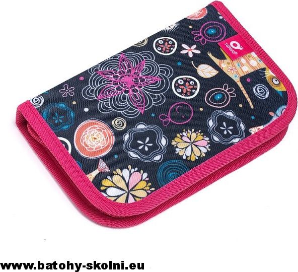 Školní penál Topgal CHI 909 D Blue Kočička - obrázek 3