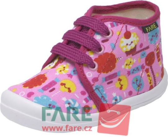 Dětské šněrovací papuče Fare 4011447 Velikost: 22 - obrázek 1