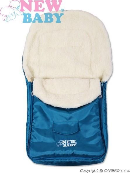 Zimní fusak New Baby Classic Wool turquise - obrázek 1