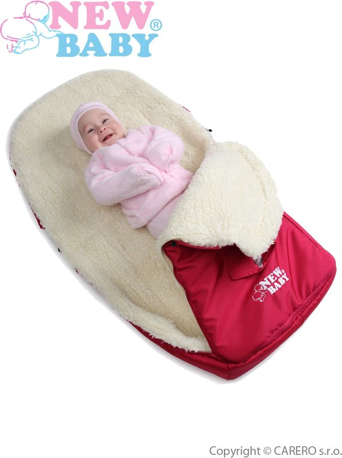 Zimní fusak New Baby Classic Wool turquise - obrázek 3