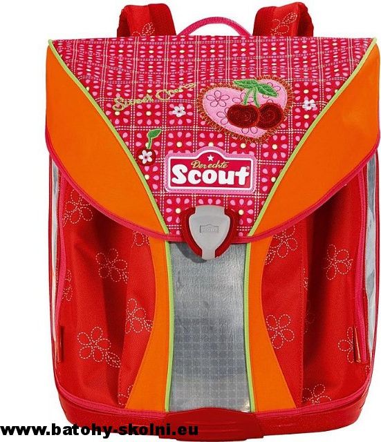 Školní batoh Scout Nano 4 dílný set Třešně - Doprava Zdarma - obrázek 2