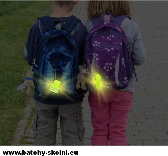 Přívěsek na klíče Reflexní medvěd žlutý - obrázek 2
