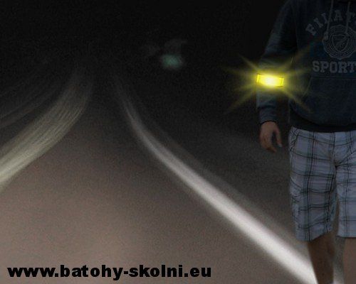 Výstražné reflexní pásky 2 dilná sada 30 cm žlutý červený - obrázek 5