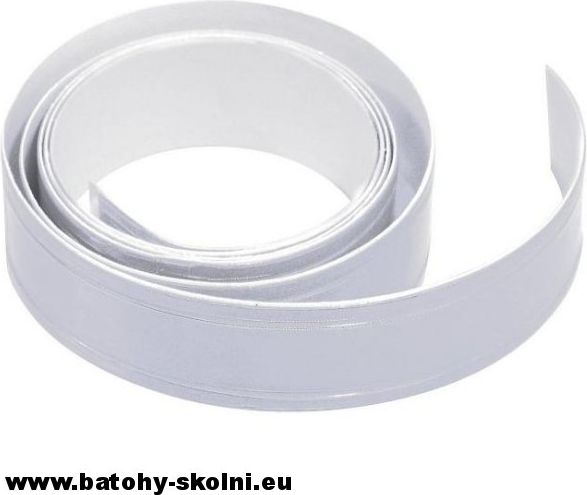 Výstražná samolepicí reflexní páska 90 cm stříbrná - obrázek 1