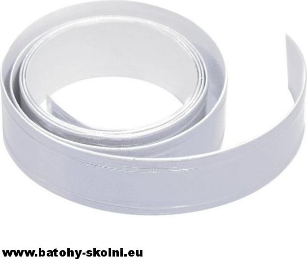 Výstražná samolepicí reflexní páska 90 cm stříbrná - obrázek 2