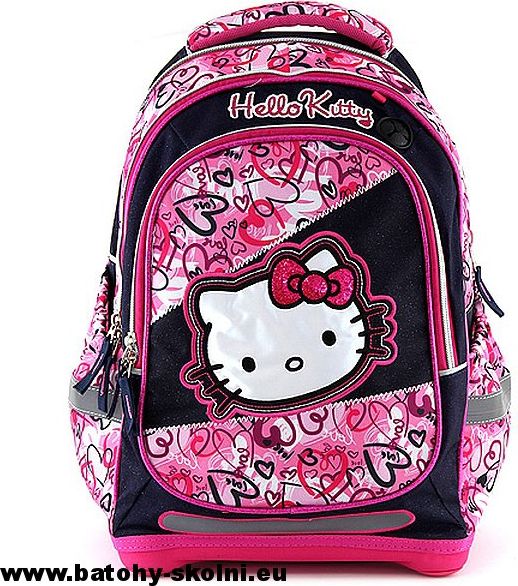 Školní batoh Target Hello Kitty srdíčka - Doprava Zdarma - obrázek 1