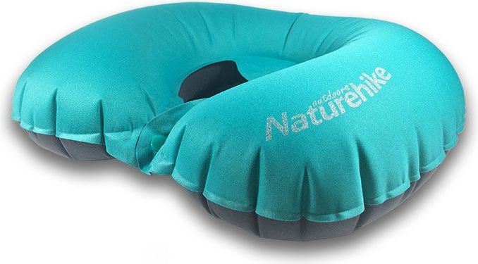 Naturehike Cestovní nafukovací polštářek Barva: Tyrkysová - obrázek 1