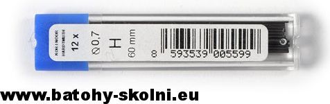 Tuhy do mikrotužky Koh-i-noor 4162 tvrdost H průměr 0.7 mm grafitové - obrázek 1