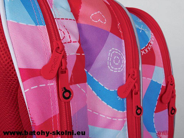 Školní batoh Topgal CHI 703 H Pink - Doprava zdarma > varianta 1. - obrázek 7